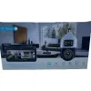 The main body of the white surveillance camera is high-definition, night vision, waterproof and wide-angle, suitable for both indoor and outdoor use Item Picture